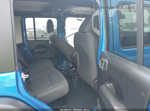 1C4PJXDG2RW286326 2024 JEEP WRANGLER Blue Vista de la etiqueta del VIN