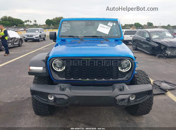1C4PJXDG2RW286326 2024 JEEP WRANGLER Blue Vista interior trasera