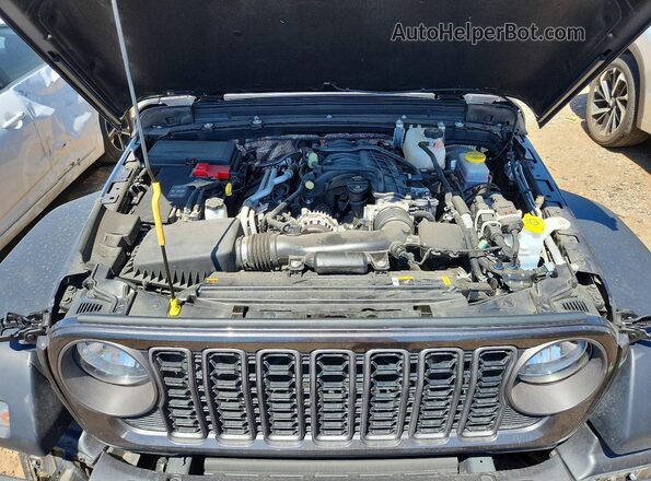1C4PJXDG3RW313808 2024 JEEP WRANGLER Gray Вид задньої частини салону