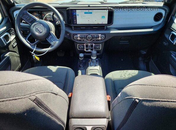 1C4PJXDG3RW313808 2024 JEEP WRANGLER Gray Вид панелі приладів