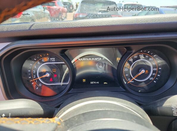 1C4PJXDG3RW313808 2024 JEEP WRANGLER Gray Вид щитка приладів