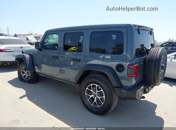 1C4PJXDG3SW659962 2025 JEEP WRANGLER Gray Tył lewy