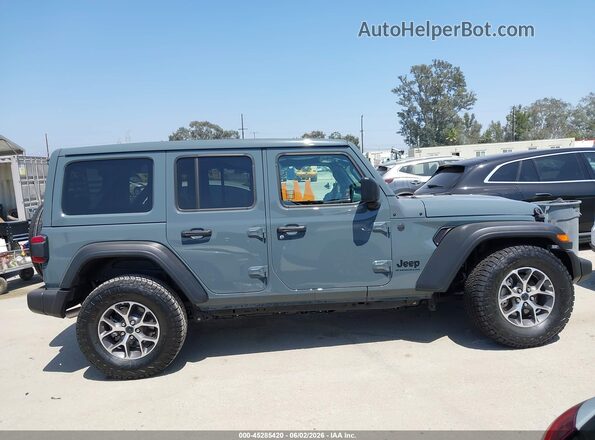 1C4PJXDG3SW659962 2025 JEEP WRANGLER Gray Widok wnętrza z tyłu