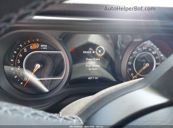 1C4PJXDG3SW659962 2025 JEEP WRANGLER Gray Widok tylnych siedzeń