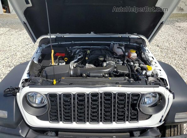1C4PJXDG4SW608146 2025 JEEP WRANGLER White Engine compartment view