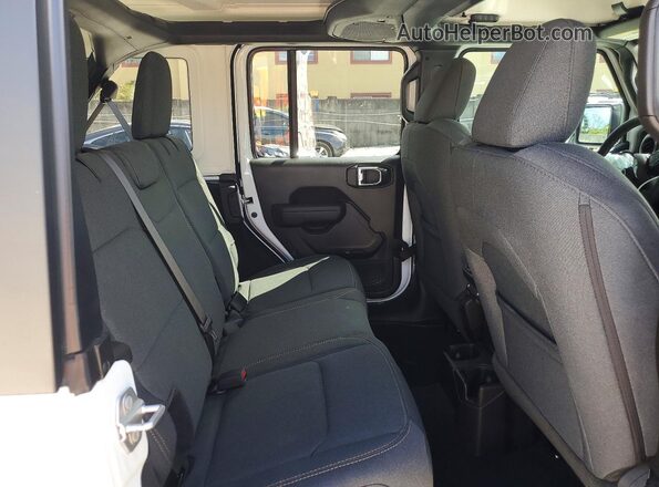 1C4PJXDG4SW608146 2025 JEEP WRANGLER White Rear interior view