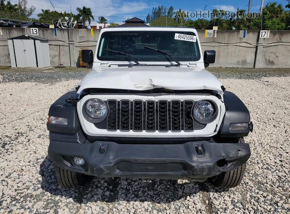 1C4PJXDG4SW608146 2025 JEEP WRANGLER White Front view