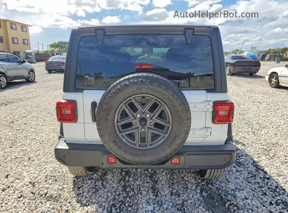 1C4PJXDG4SW608146 2025 JEEP WRANGLER White Rear view