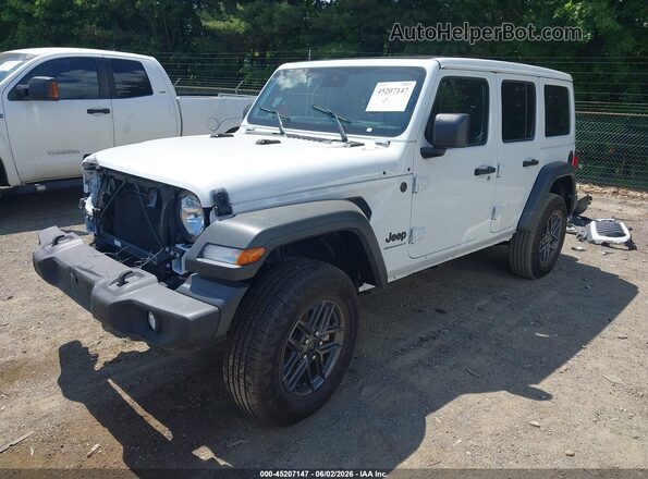 1C4PJXDG4SW660196 2025 JEEP WRANGLER White Front left