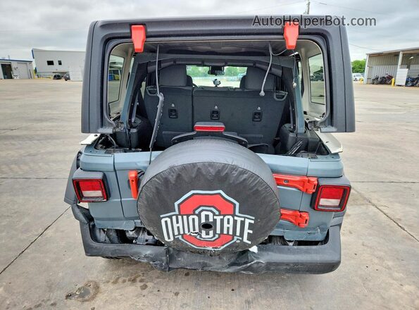 1C4PJXDG5SW536132 2025 JEEP WRANGLER Gray Widok z tyłu
