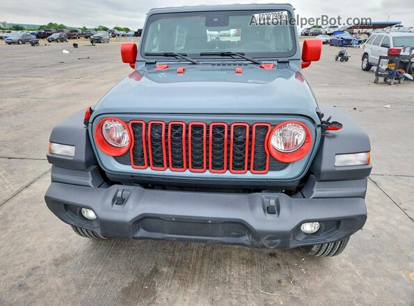 1C4PJXDG5SW536132 2025 JEEP WRANGLER Gray Widok z przodu