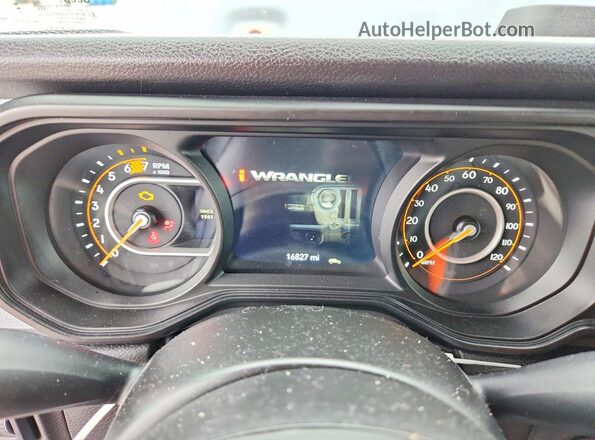 1C4PJXDG5SW536132 2025 JEEP WRANGLER Gray Widok zestawu wskaźników