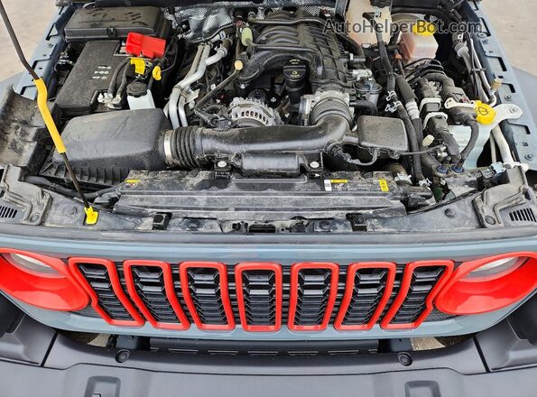 1C4PJXDG5SW536132 2025 JEEP WRANGLER Gray Widok wnętrza z tyłu