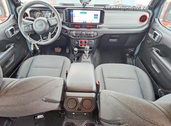1C4PJXDG5SW536132 2025 JEEP WRANGLER Gray Widok deski rozdzielczej