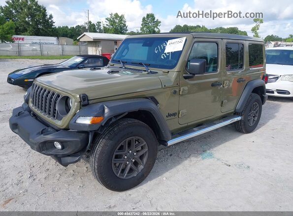 1C4PJXDG5SW545736 2025 JEEP WRANGLER Brown წინა მარცხენა ხედი სამი მეოთხედიდან