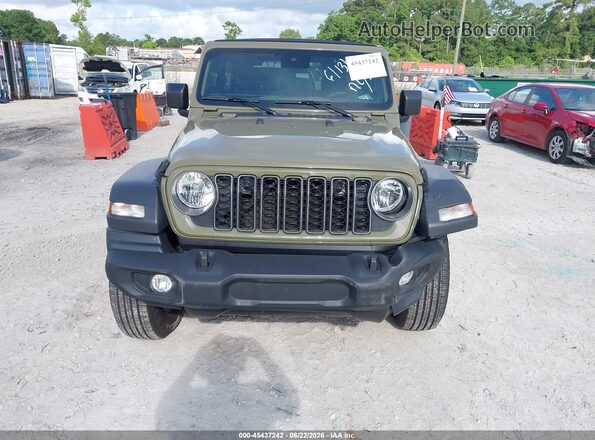 1C4PJXDG5SW545736 2025 JEEP WRANGLER Brown ხელსაწყოთა პანელის ხედი