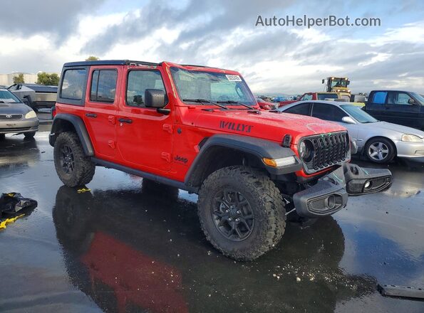1C4PJXDG5SW574864 2025 JEEP WRANGLER Red Front right