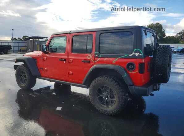 1C4PJXDG5SW574864 2025 JEEP WRANGLER Red Rear left
