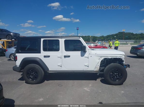 1C4PJXDG7RW200878 2024 JEEP WRANGLER Белый Панорамный вид салона 360°