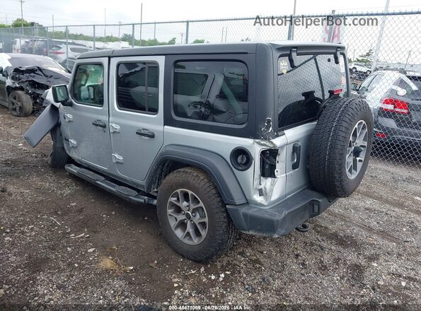 1C4PJXDG7RW284913 2024 JEEP WRANGLER Серебряный Задняя левая четверть