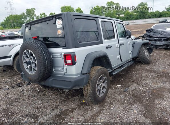 1C4PJXDG7RW284913 2024 JEEP WRANGLER Серебряный Задняя правая четверть