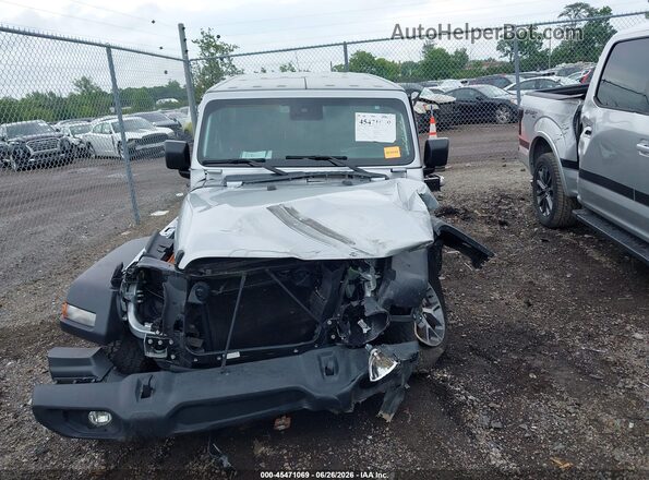 1C4PJXDG7RW284913 2024 JEEP WRANGLER Серебряный Вид задней части салона
