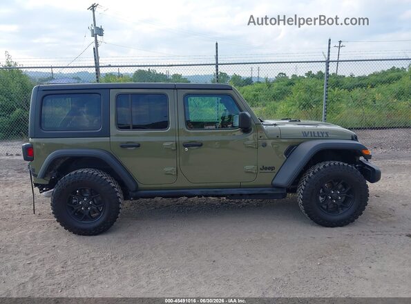 1C4PJXDG7TW204467 2026 JEEP WRANGLER Green Սալոնի 360 աստիճան տեսք
