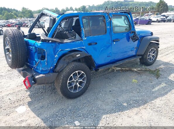 1C4PJXDG7TW213301 2026 JEEP WRANGLER Blue Trasero derecho