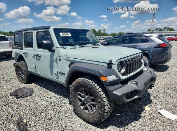 1C4PJXDG8RW247224 2024 JEEP WRANGLER Blue Delantero derecho