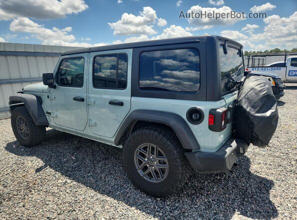 1C4PJXDG8RW247224 2024 JEEP WRANGLER Blue Trasero izquierdo