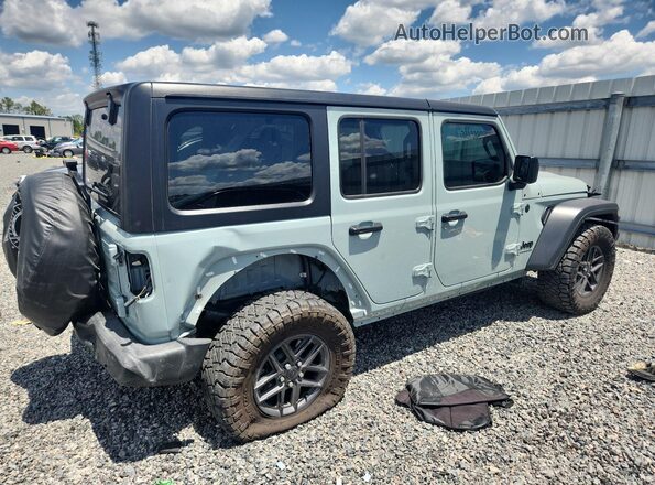 1C4PJXDG8RW247224 2024 JEEP WRANGLER Blue Trasero derecho