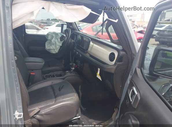 1C4PJXDG8RW323394 2024 JEEP WRANGLER Gray Вид салону спереду