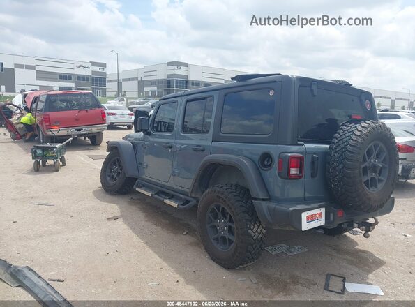 1C4PJXDG8RW323394 2024 JEEP WRANGLER Gray Задня ліва чверть