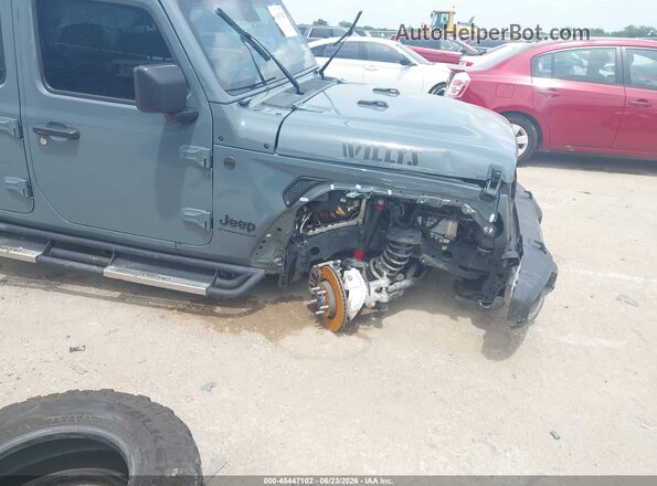 1C4PJXDG8RW323394 2024 JEEP WRANGLER Gray Вид спереду
