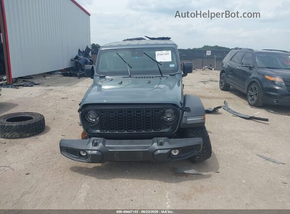 1C4PJXDG8RW323394 2024 JEEP WRANGLER Gray Вид панелі приладів