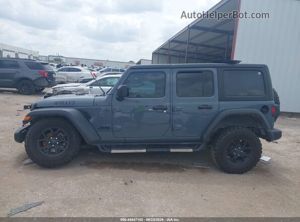 1C4PJXDG8RW323394 2024 JEEP WRANGLER Gray Вид задньої частини салону
