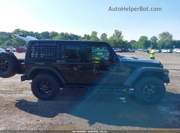 1C4PJXDG9SW658637 2025 JEEP WRANGLER Black Սալոնի հետևի տեսք