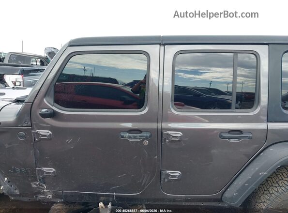 1C4PJXDGXSW545411 2025 JEEP WRANGLER Серый Панорамный вид салона 360°