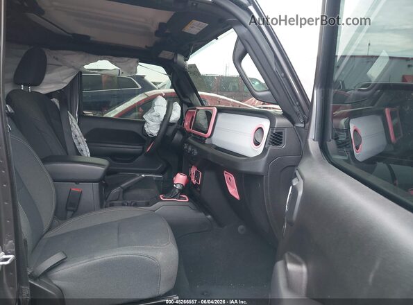 1C4PJXDGXSW545411 2025 JEEP WRANGLER Серый Вид салона спереди