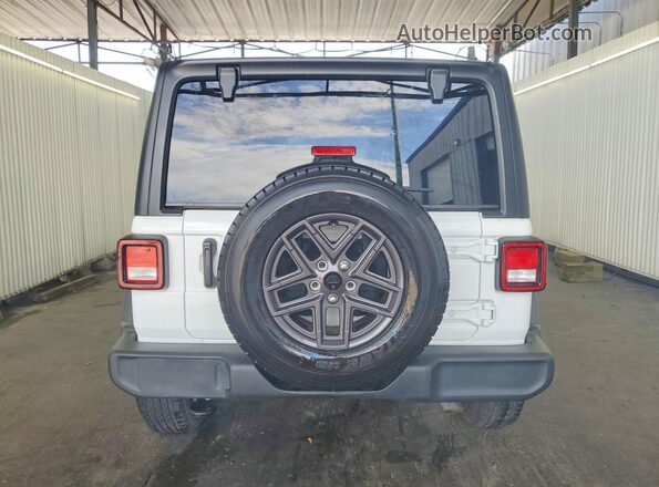 1C4PJXDN0SW500105 2025 JEEP WRANGLER White Вид ззаду