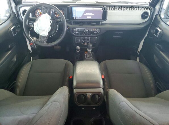 1C4PJXDN0SW500105 2025 JEEP WRANGLER White Вид панелі приладів