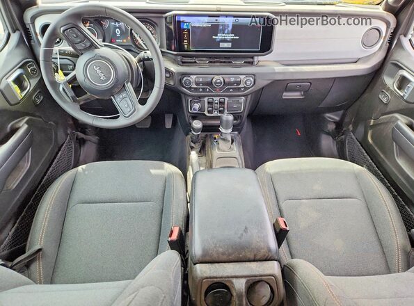 1C4PJXDN2SW598750 2025 JEEP WRANGLER Угольный Вид панели приборов
