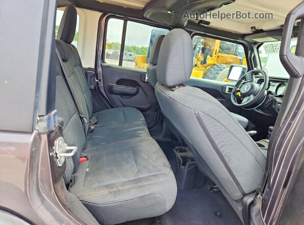1C4PJXDN2SW598750 2025 JEEP WRANGLER Угольный Вид задней части салона