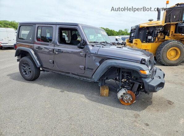 1C4PJXDN2SW598750 2025 JEEP WRANGLER Угольный Передняя правая четверть