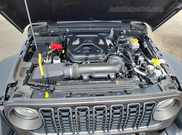 1C4PJXDN2SW598750 2025 JEEP WRANGLER Угольный Вид подкапотного пространства