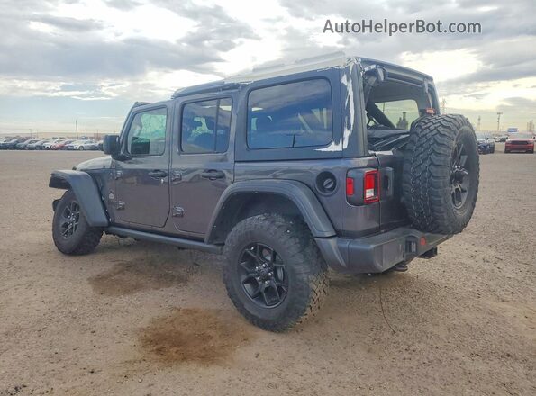 1C4PJXDN3SW529940 2025 JEEP WRANGLER Gray Задня ліва чверть