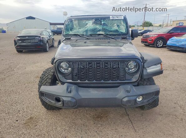 1C4PJXDN3SW529940 2025 JEEP WRANGLER Gray Вид спереду