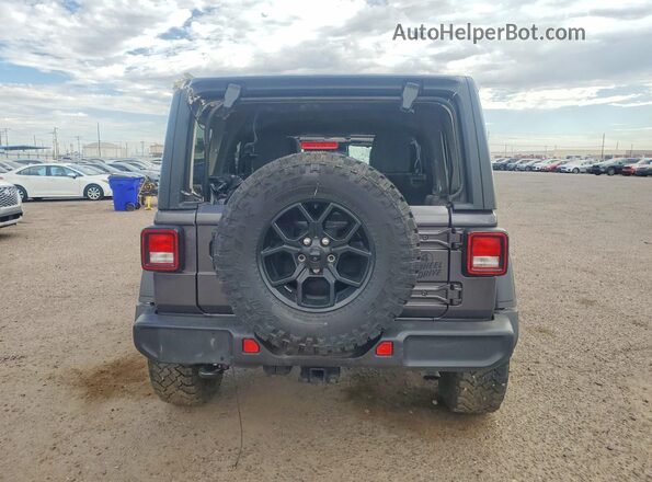 1C4PJXDN3SW529940 2025 JEEP WRANGLER Gray Вид ззаду