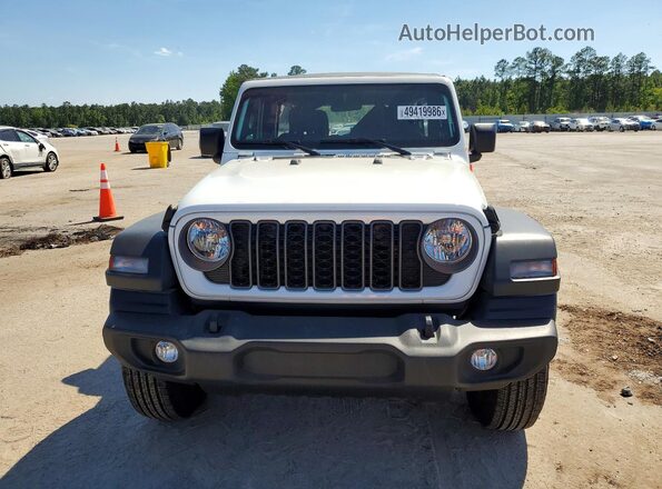 1C4PJXDN5SW642899 2025 JEEP WRANGLER White Դիմացի տեսք