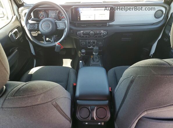 1C4PJXDN5SW642899 2025 JEEP WRANGLER White Առջևի վահանակի տեսք